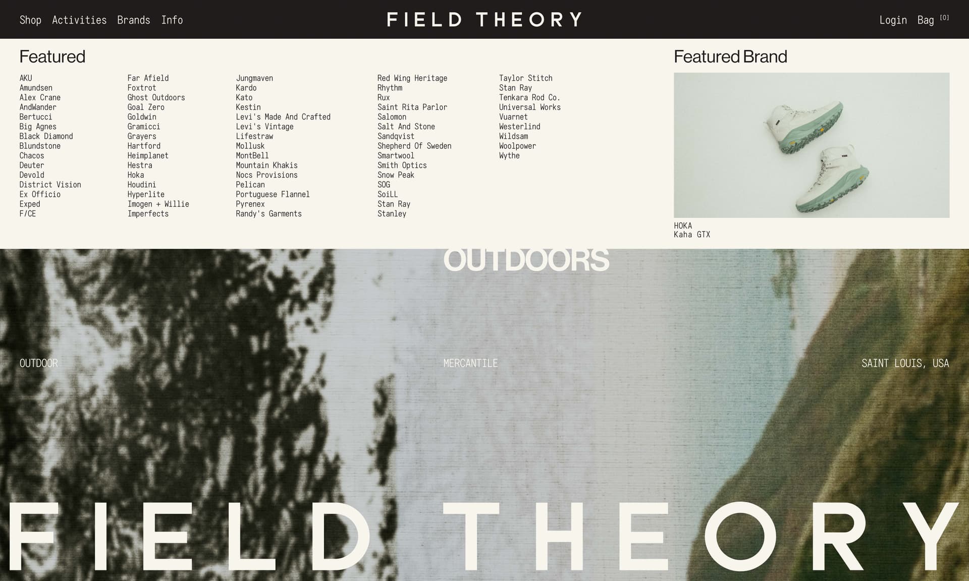 Field Theory – Creative Direction + Site Design