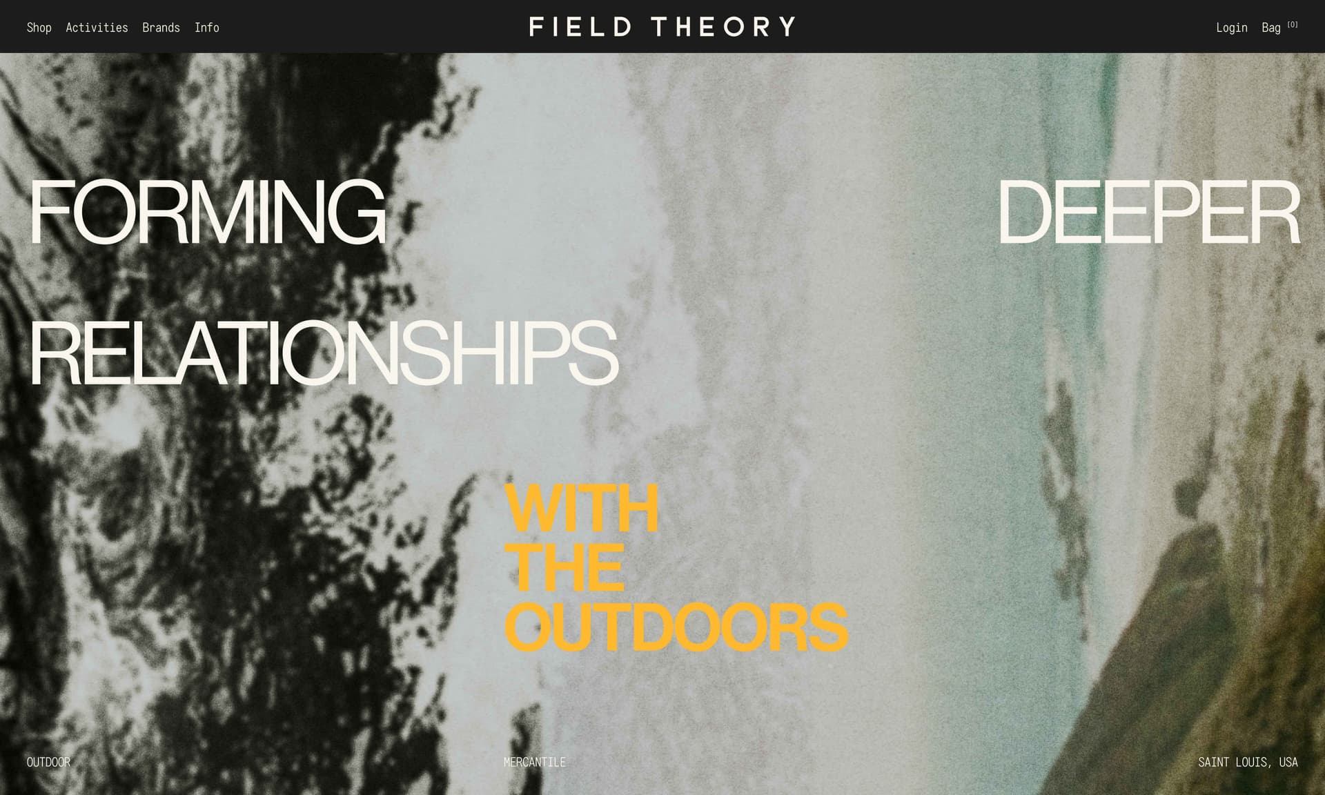 Field Theory – Creative Direction + Site Design