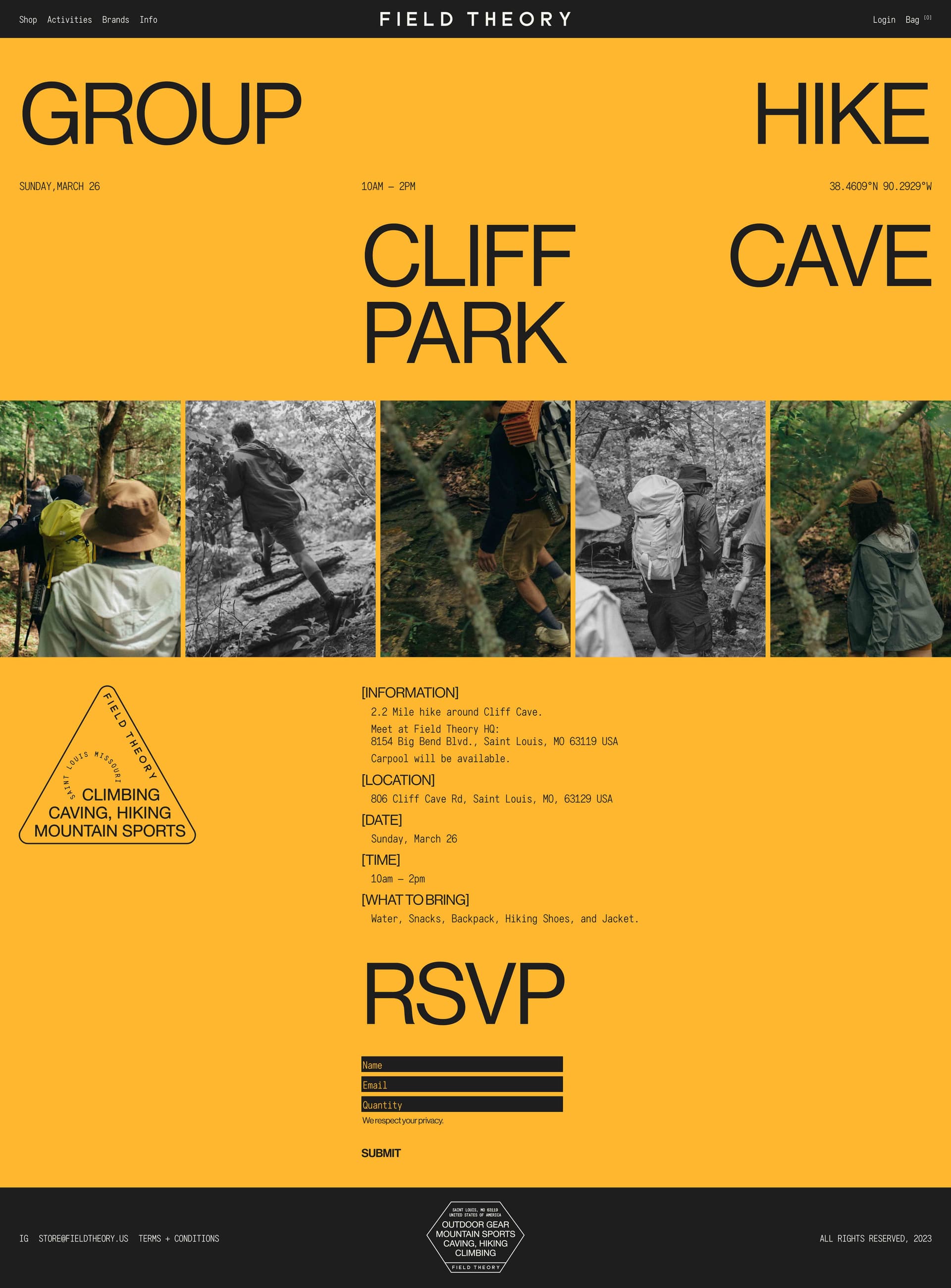 Field Theory – Creative Direction + Site Design