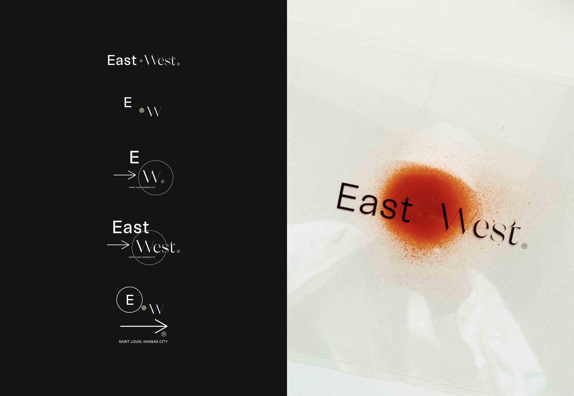 East•West – Creative Direction, Brand Identity, & Brand Design