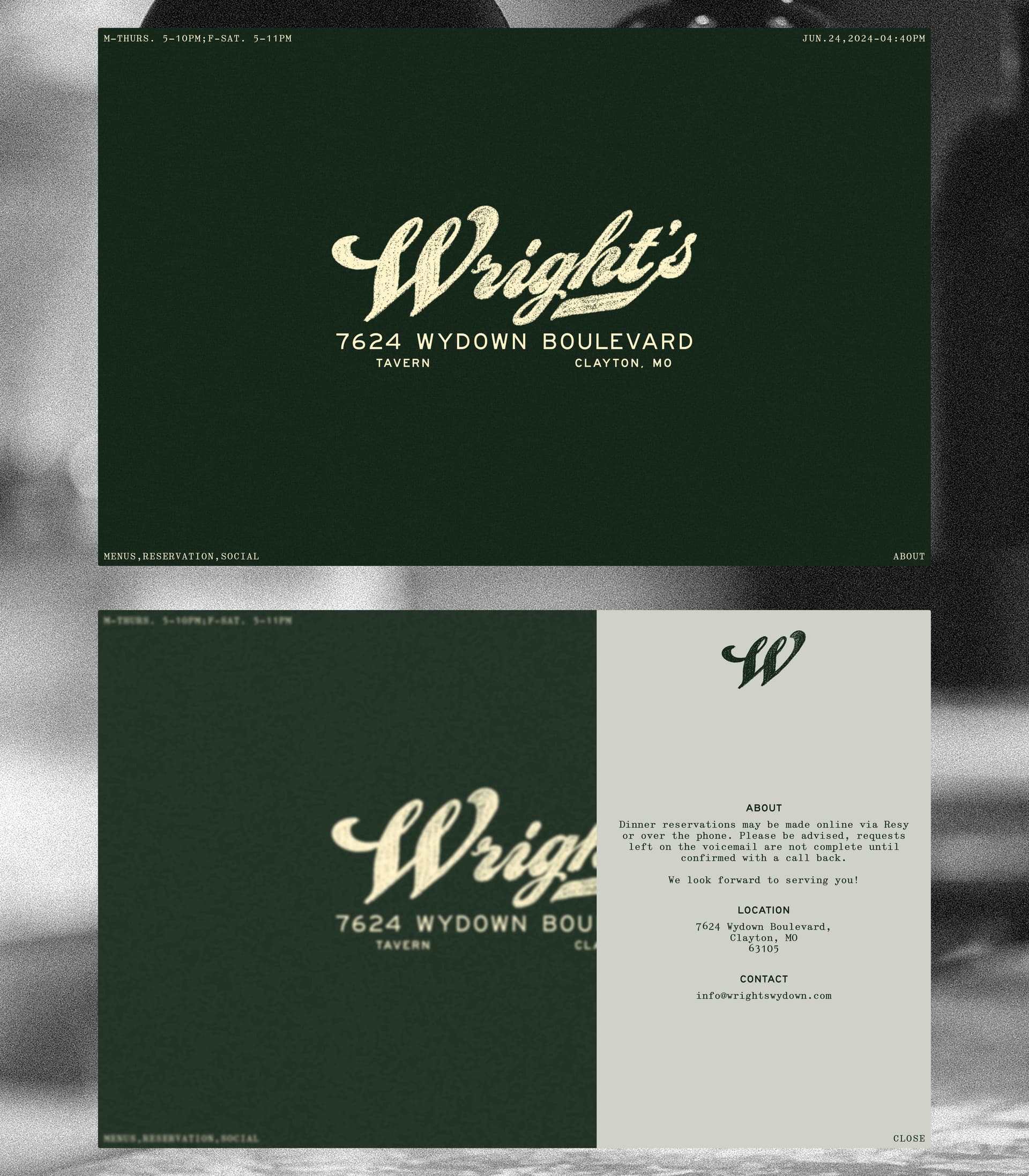 Wright's – Creative Direction + Site Design
